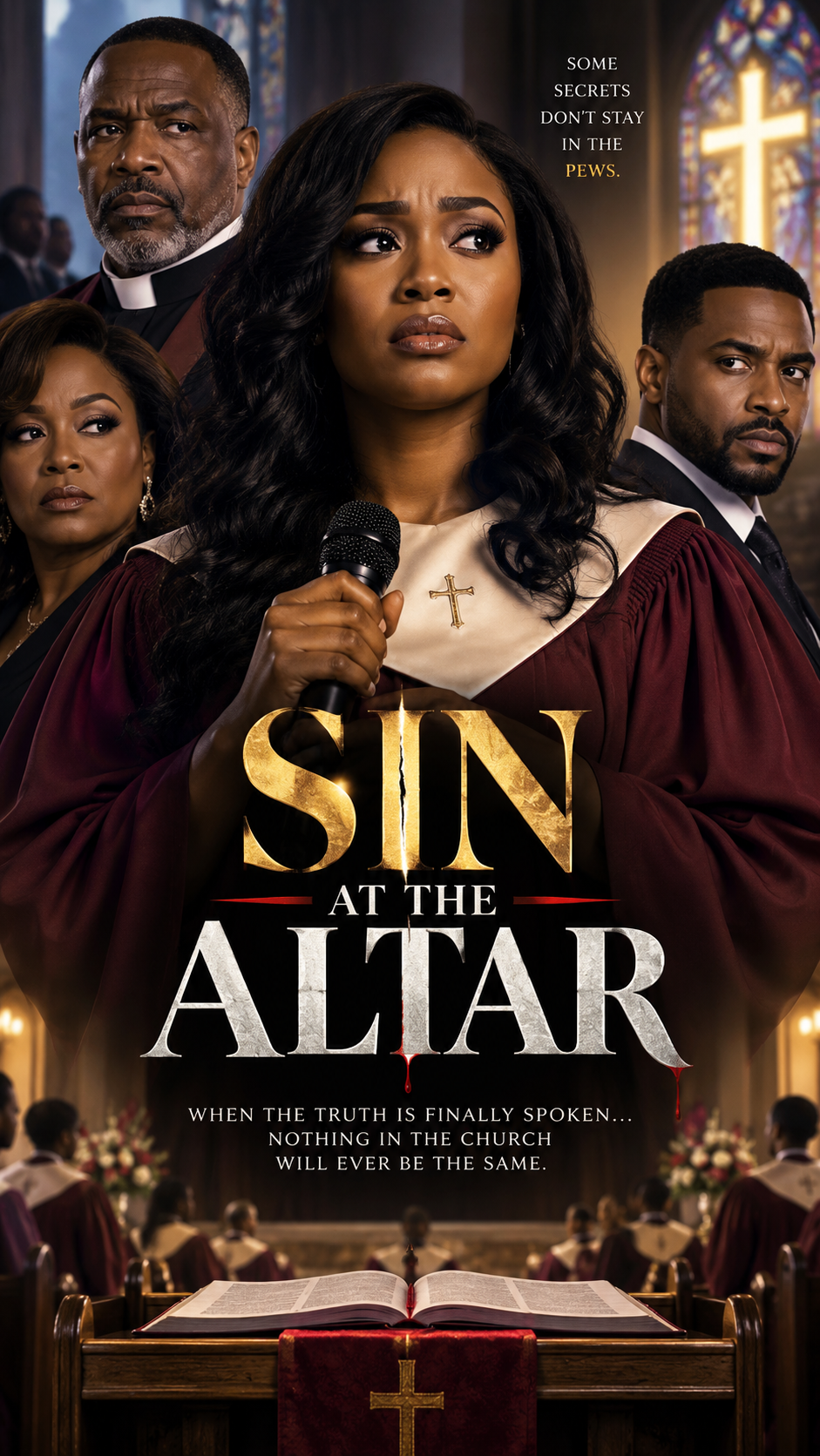 Cover art for SIN AT THE ALTAR 